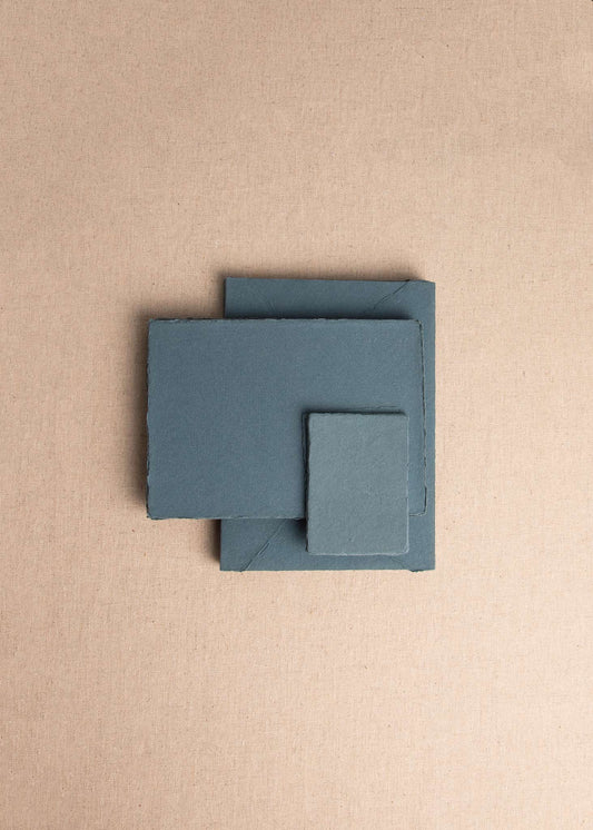 Teal Handmade Paper - northernprintingco