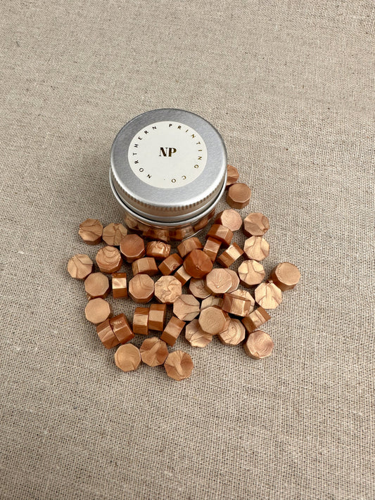 Warm Gold Sealing Wax Beads - northernprintingco