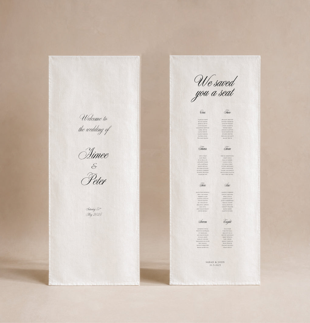 No.5 Fabric Signs