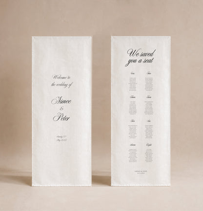 No.5 Fabric Signs