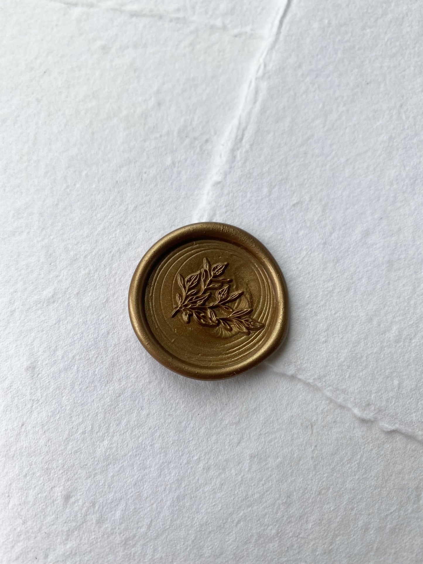 Botanic Wreath Wax Seal - northernprintingco