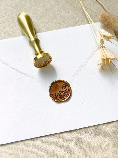 Climbing Floral Wax Stamper - northernprintingco