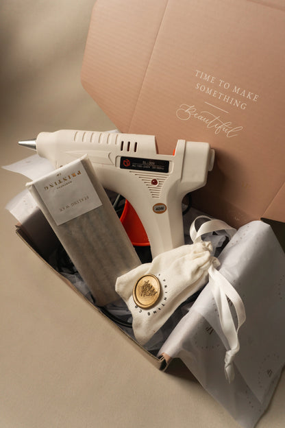 Personalised Melting Gun Wax Seal Kit