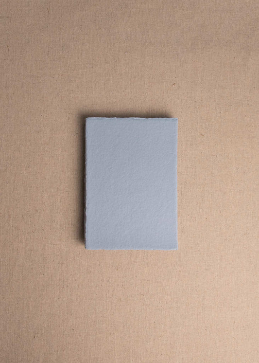 Dusky Blue Handmade Paper - northernprintingco