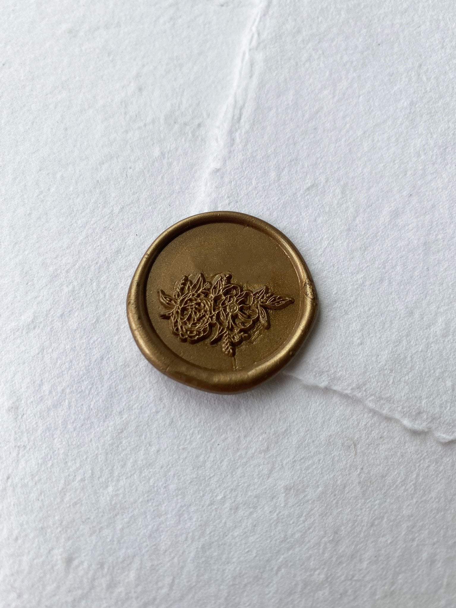 Floral Wreath Wax Seal - northernprintingco