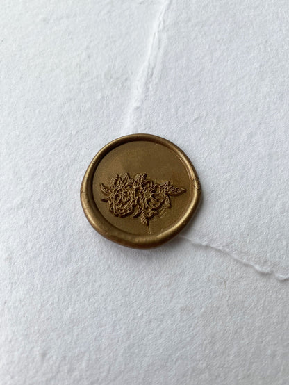 Floral Wreath Wax Seal - northernprintingco