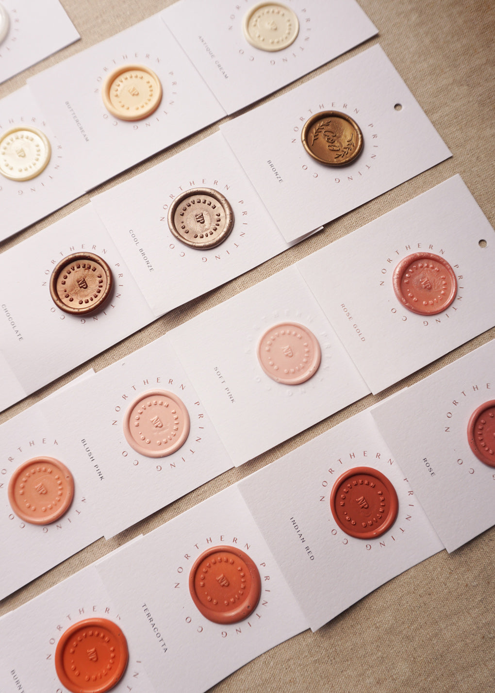 Wax Seal Swatch Book - northernprintingco