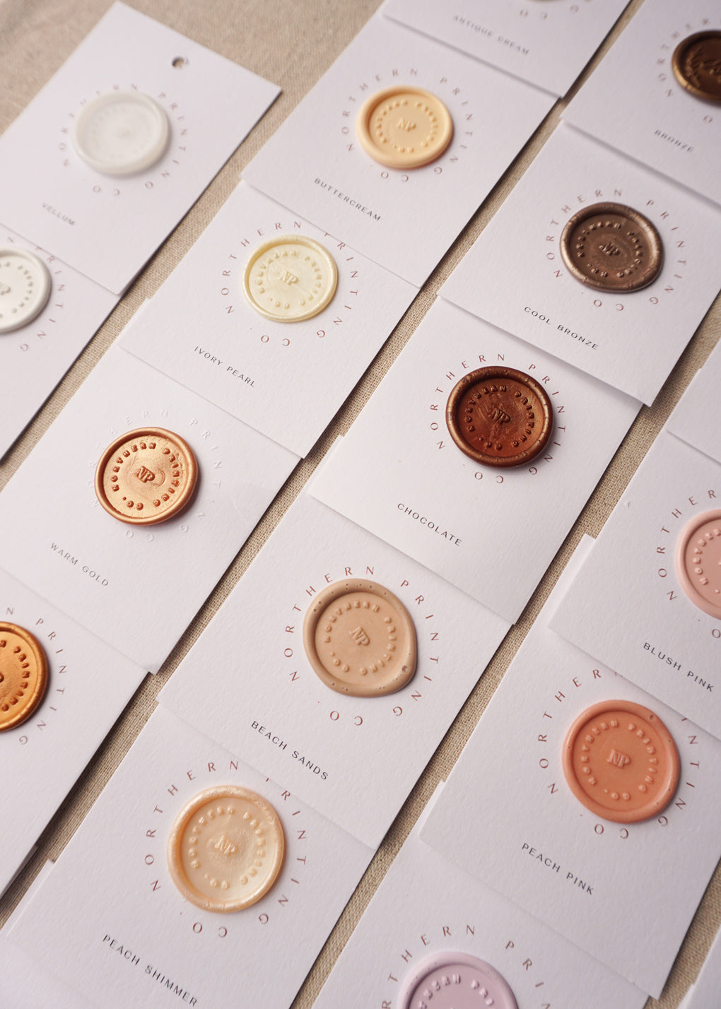 Wax Seal Swatch Book - northernprintingco