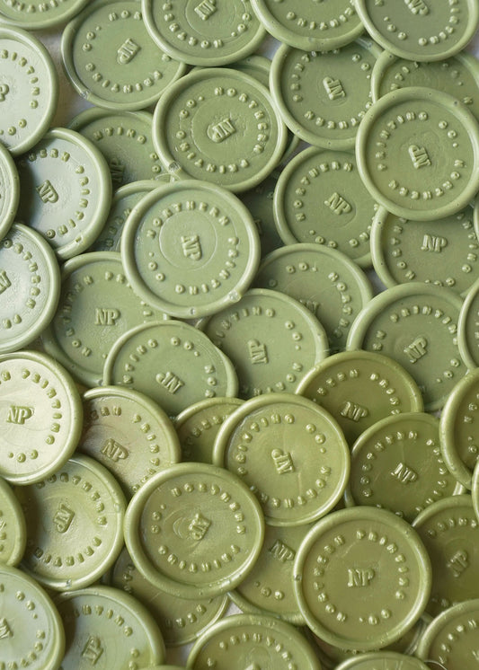 Olive Green Wax Sealing Sticks - northernprintingco