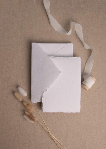 White Handmade Paper Envelopes - northernprintingco