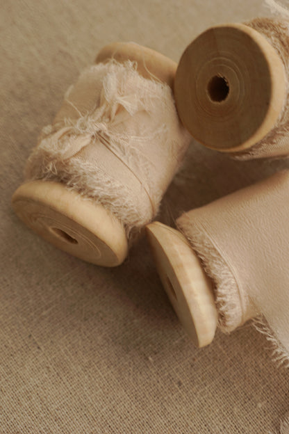 Light Pink Silk Ribbon