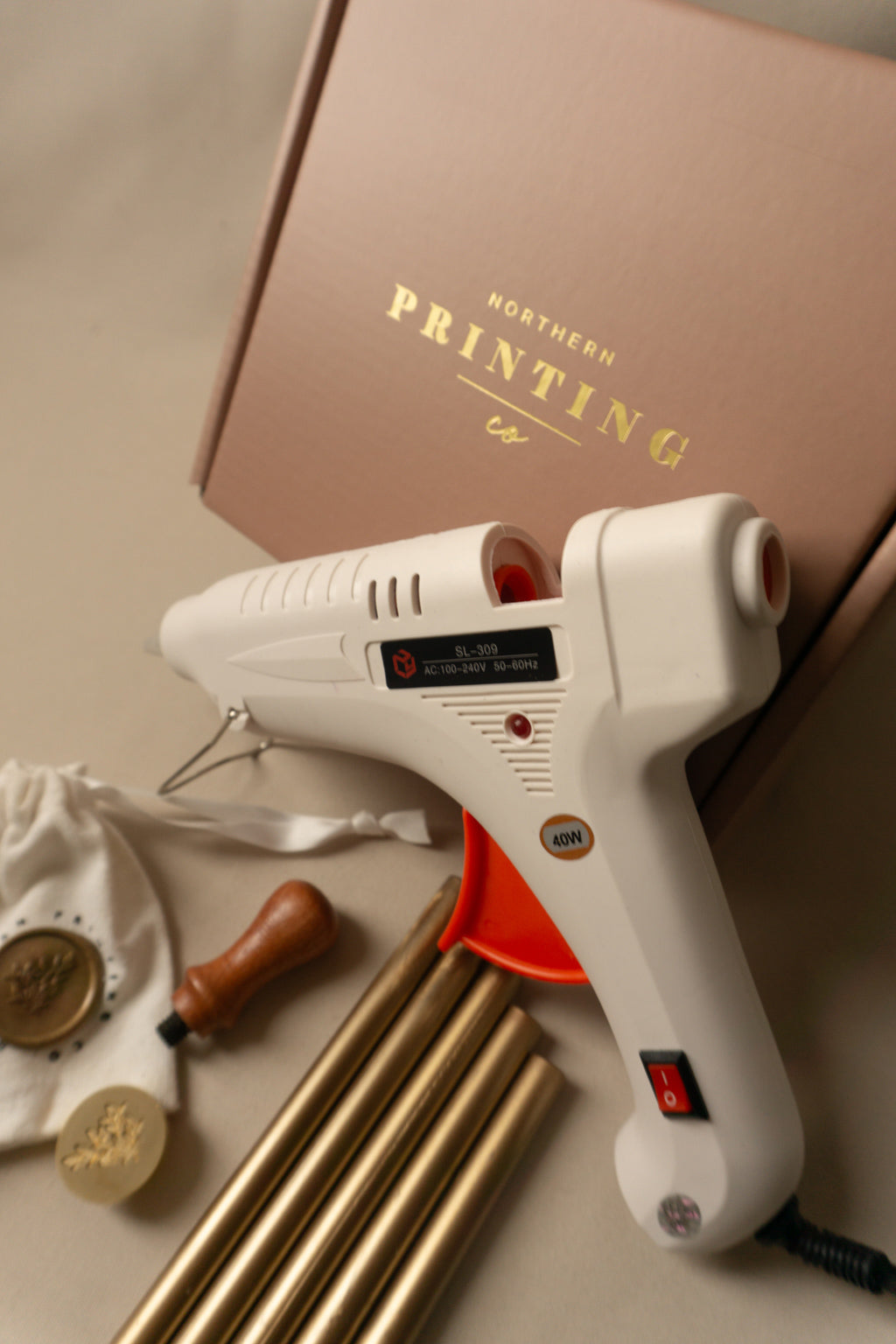 Personalised Melting Gun Wax Seal Kit