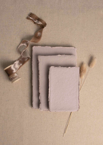 Handmade Paper Sheets | Deckled Edge | northernprintingco