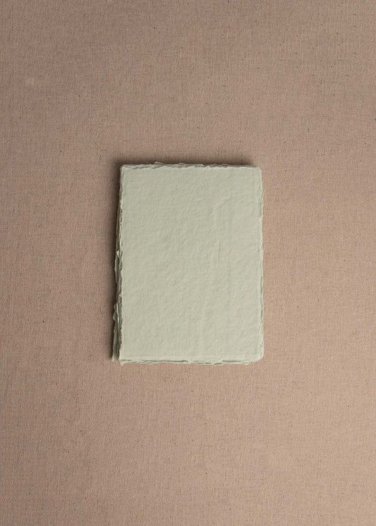 Mint Green Handmade Paper - northernprintingco