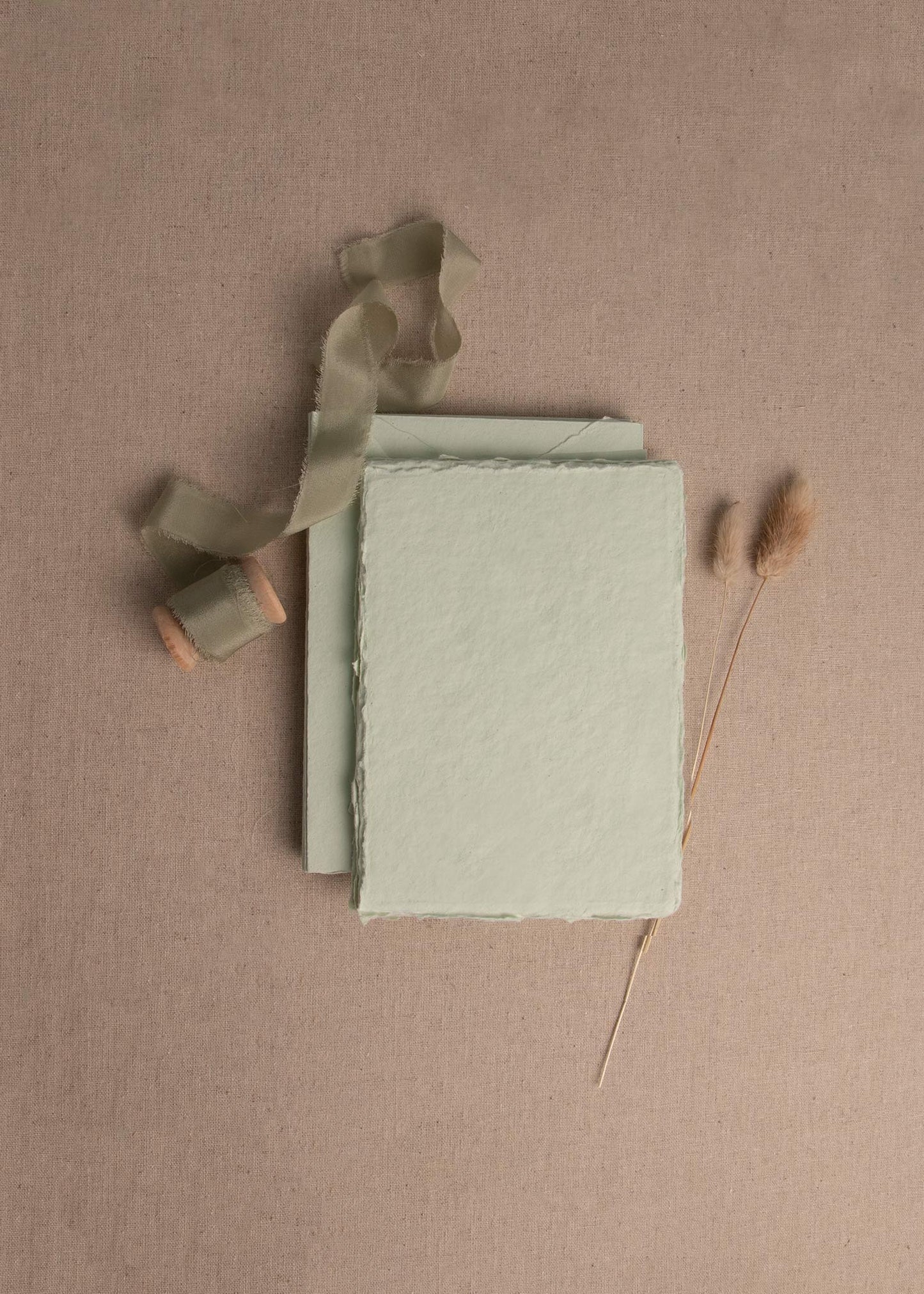 Mint Green Handmade Paper - northernprintingco