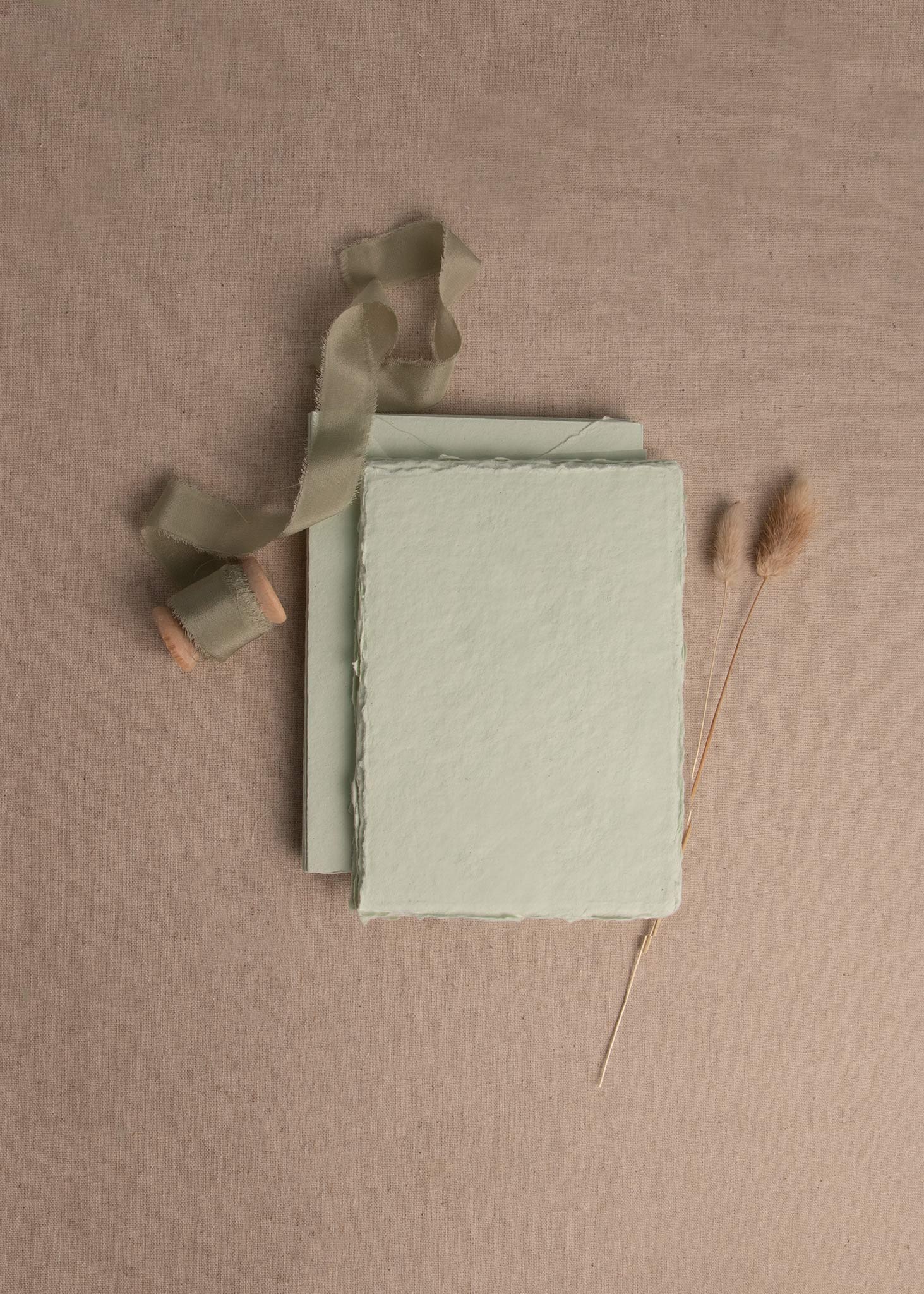 Mint Green Handmade Paper - northernprintingco