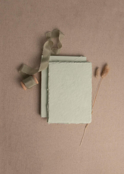 Mint Green Handmade Paper - northernprintingco