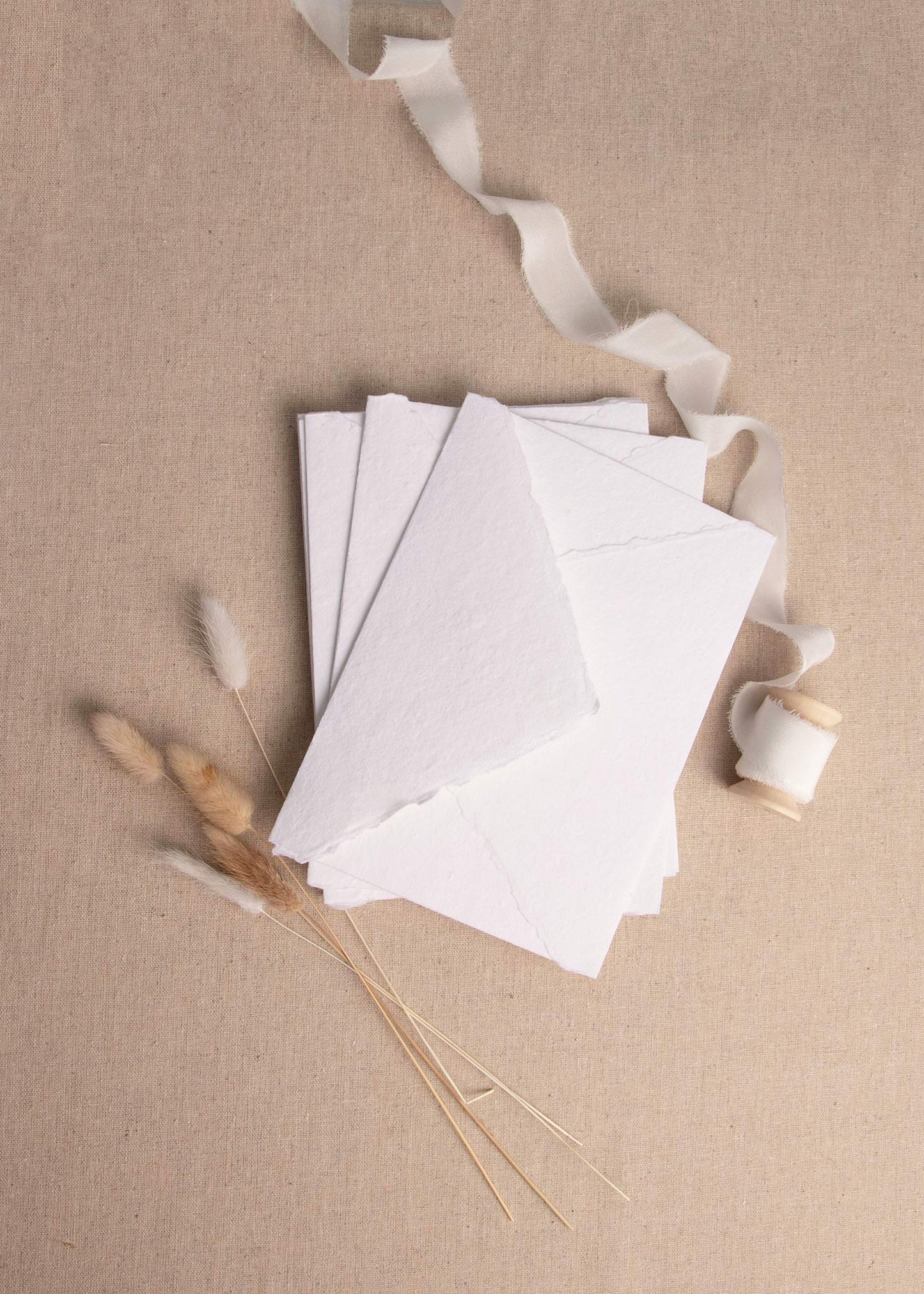 White Handmade Paper Envelopes - northernprintingco