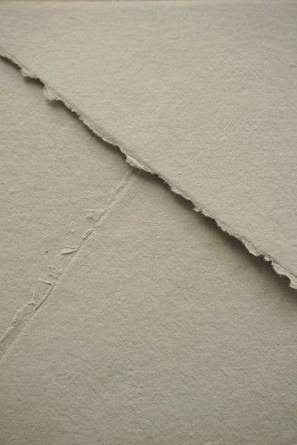 Muted Sage Handmade Paper Envelopes