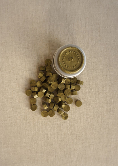 Olive Green Sealing Wax Beads