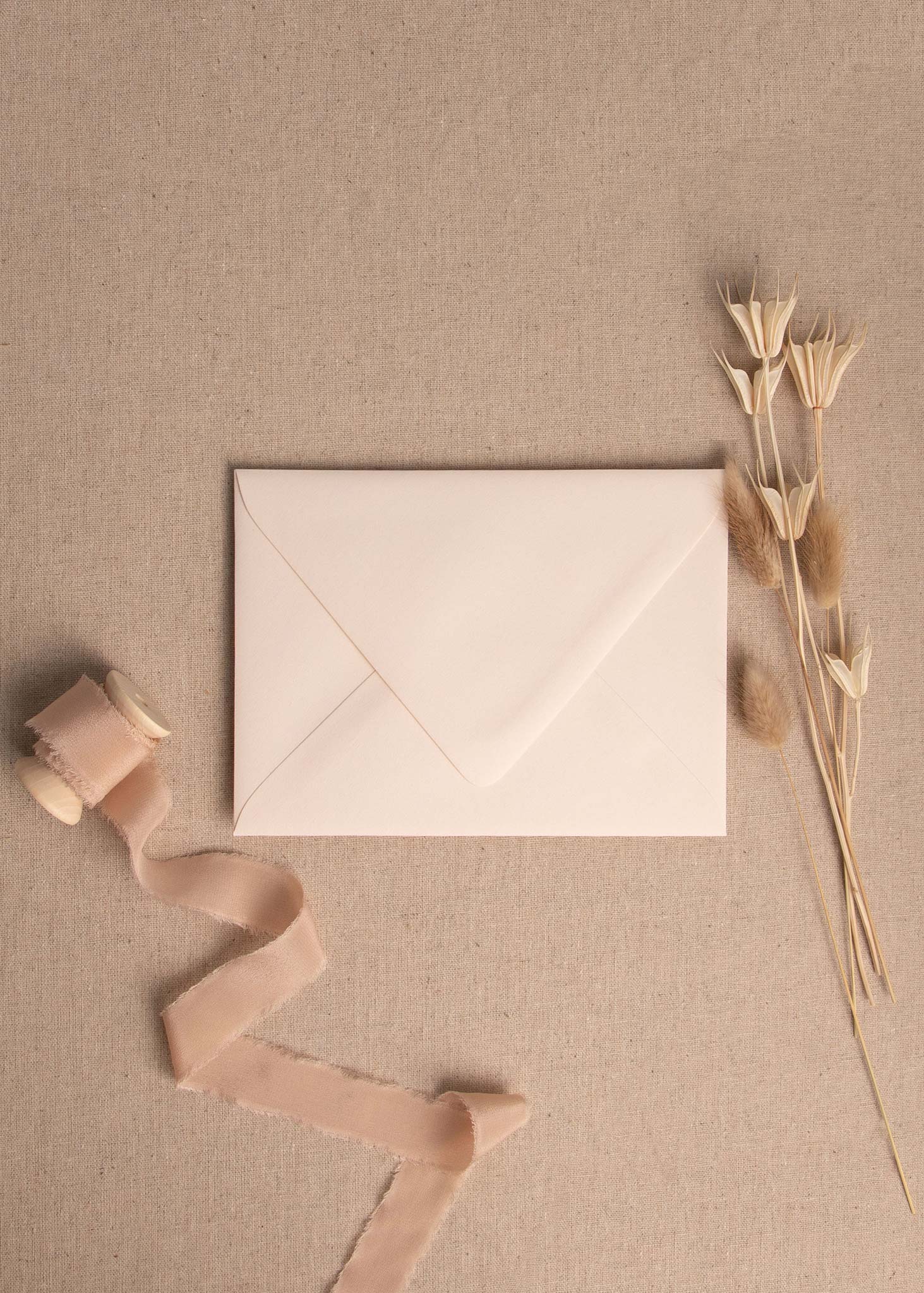 Peach White Envelopes - northernprintingco