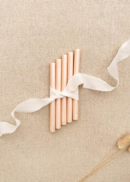 Peach Shimmer Wax Sealing Sticks - northernprintingco