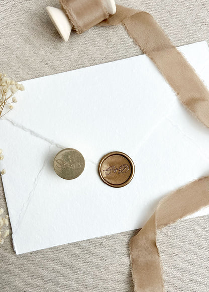 Circle Personalised Monogram Wax Stamper