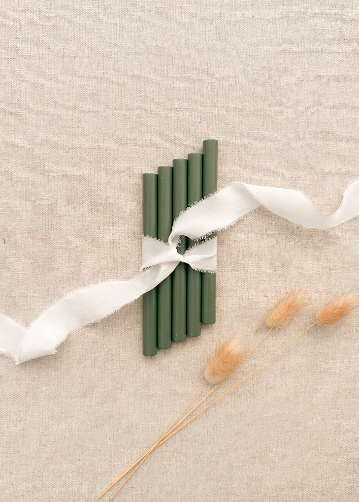 Pine Green Wax Sealing Sticks - northernprintingco