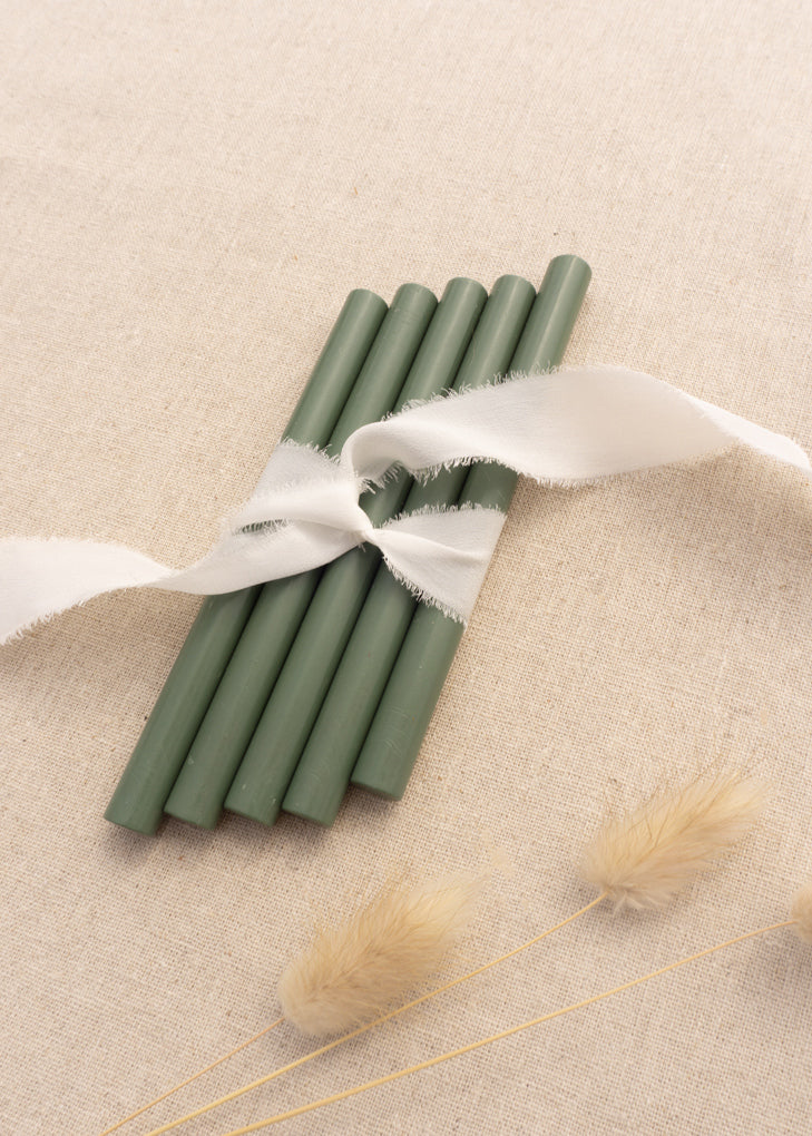 Pine Green Wax Sealing Sticks - northernprintingco