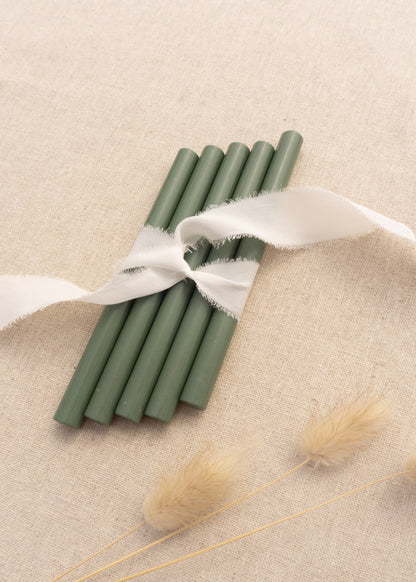 Pine Green Wax Sealing Sticks - northernprintingco
