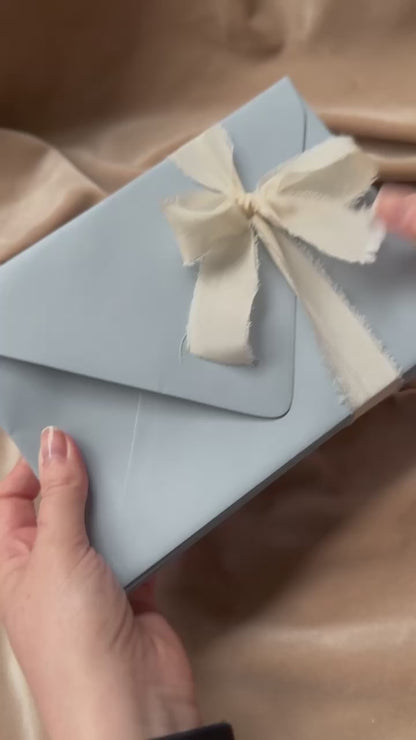 Dusky Blue Envelopes