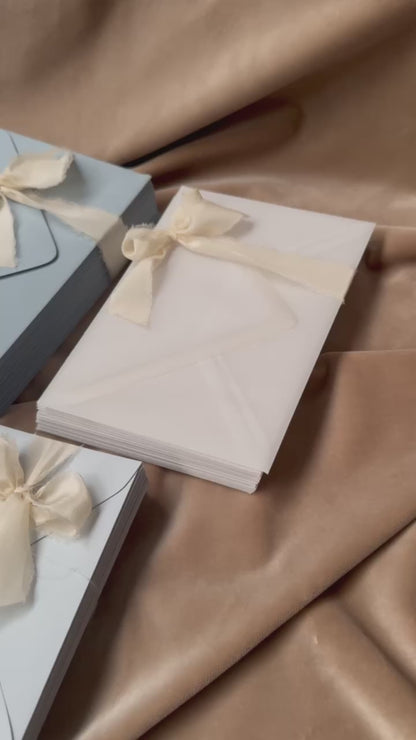 Dusky Blue Envelopes