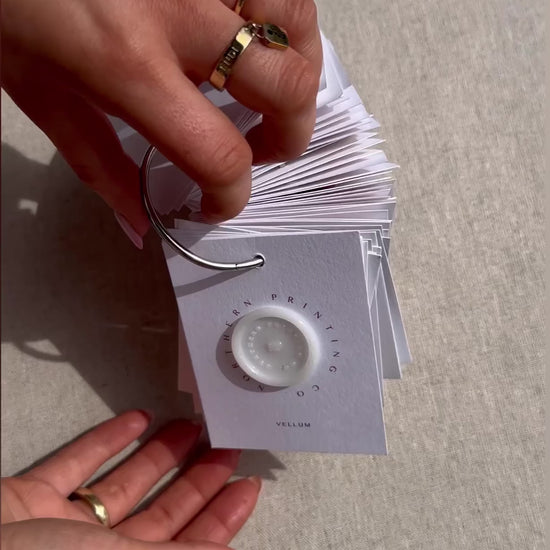 wax seal swatch book