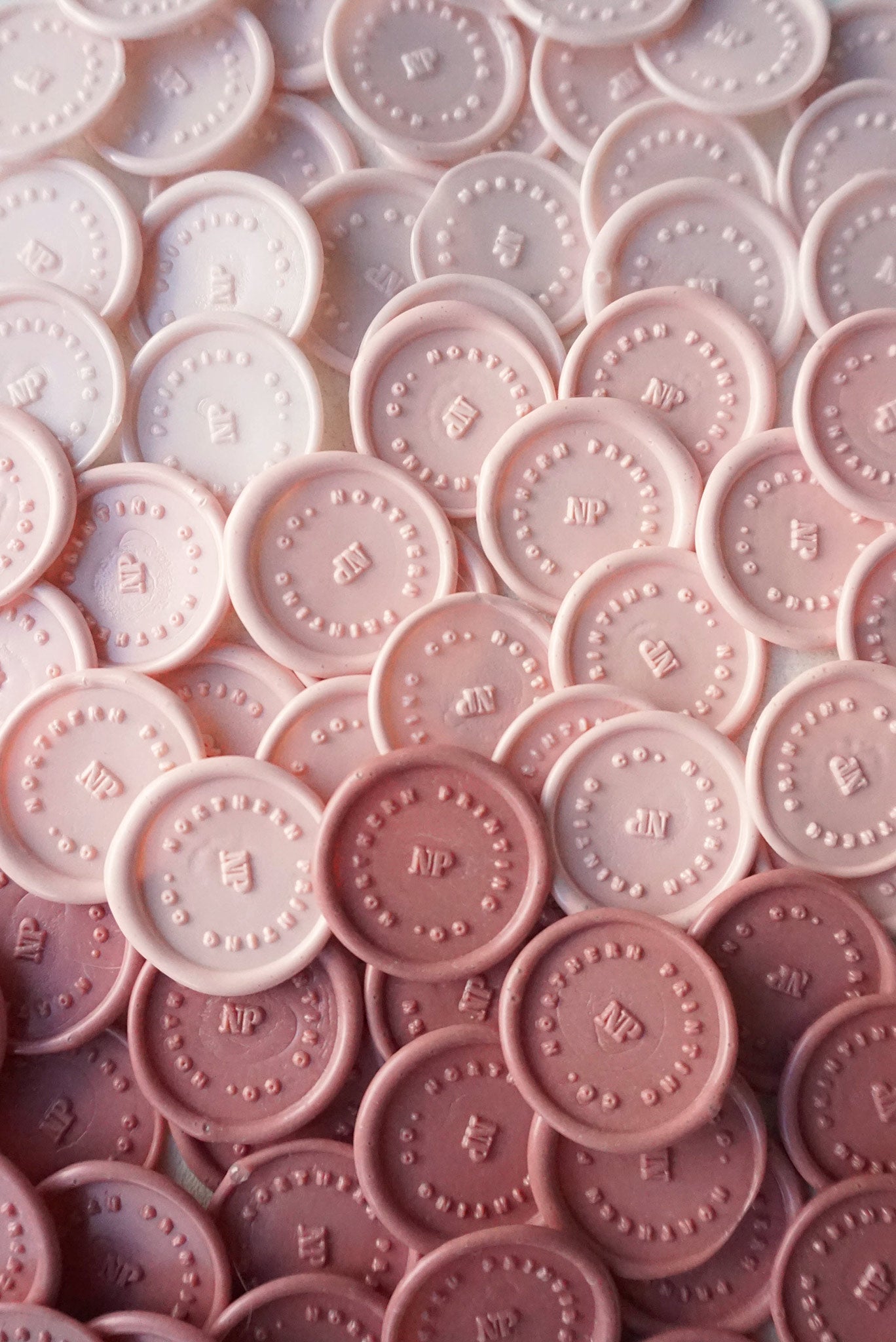 Soft Pink Wax Sealing Sticks - northernprintingco