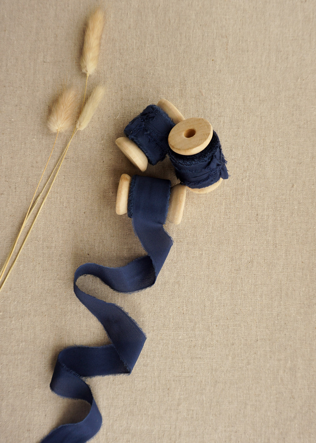 Royal Blue Silk Ribbon
