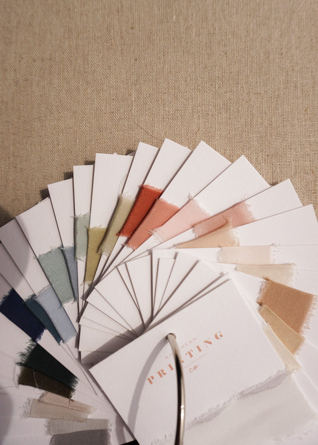 Silk Ribbon Swatch Book - northernprintingco