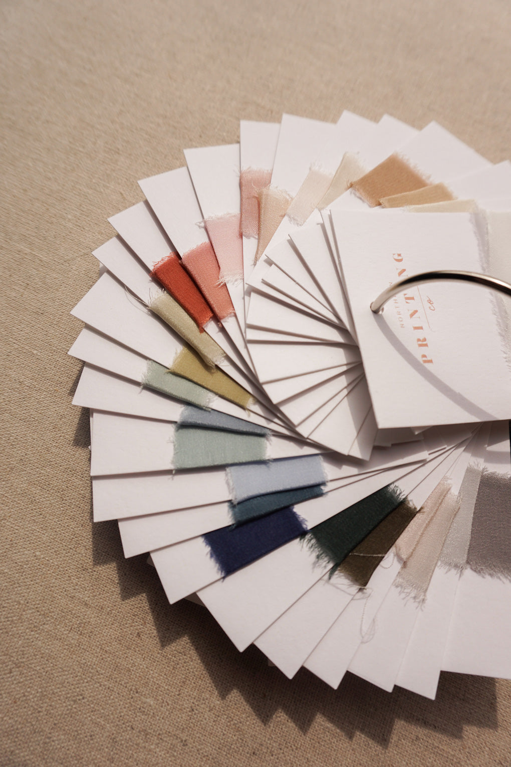 Silk Ribbon Swatch Book - northernprintingco