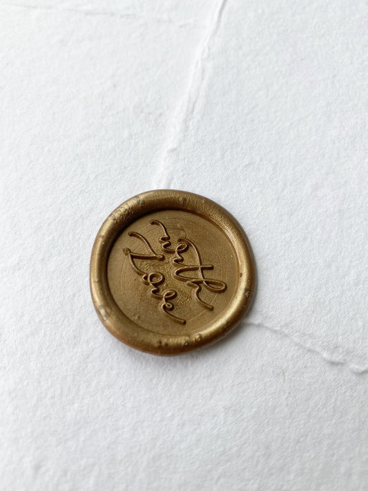 With Love Wax Seal - northernprintingco