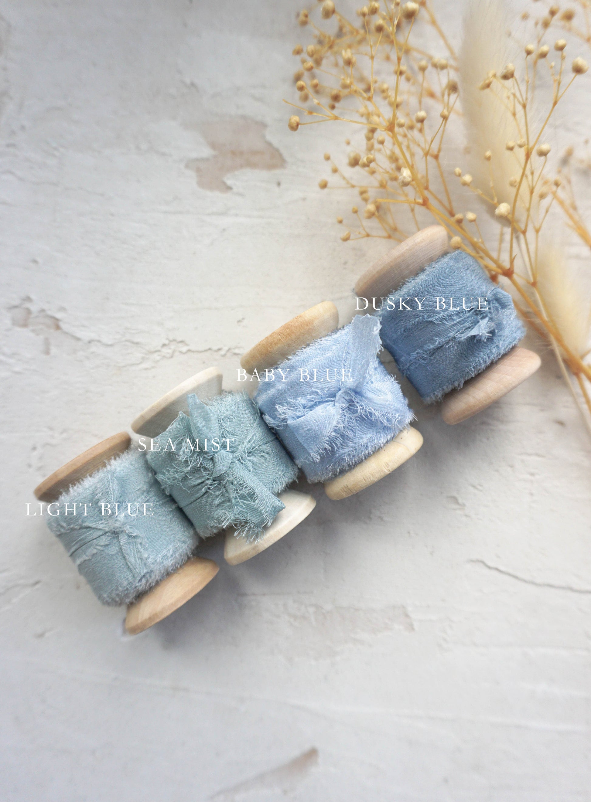 Baby Blue Silk Ribbon - northernprintingco