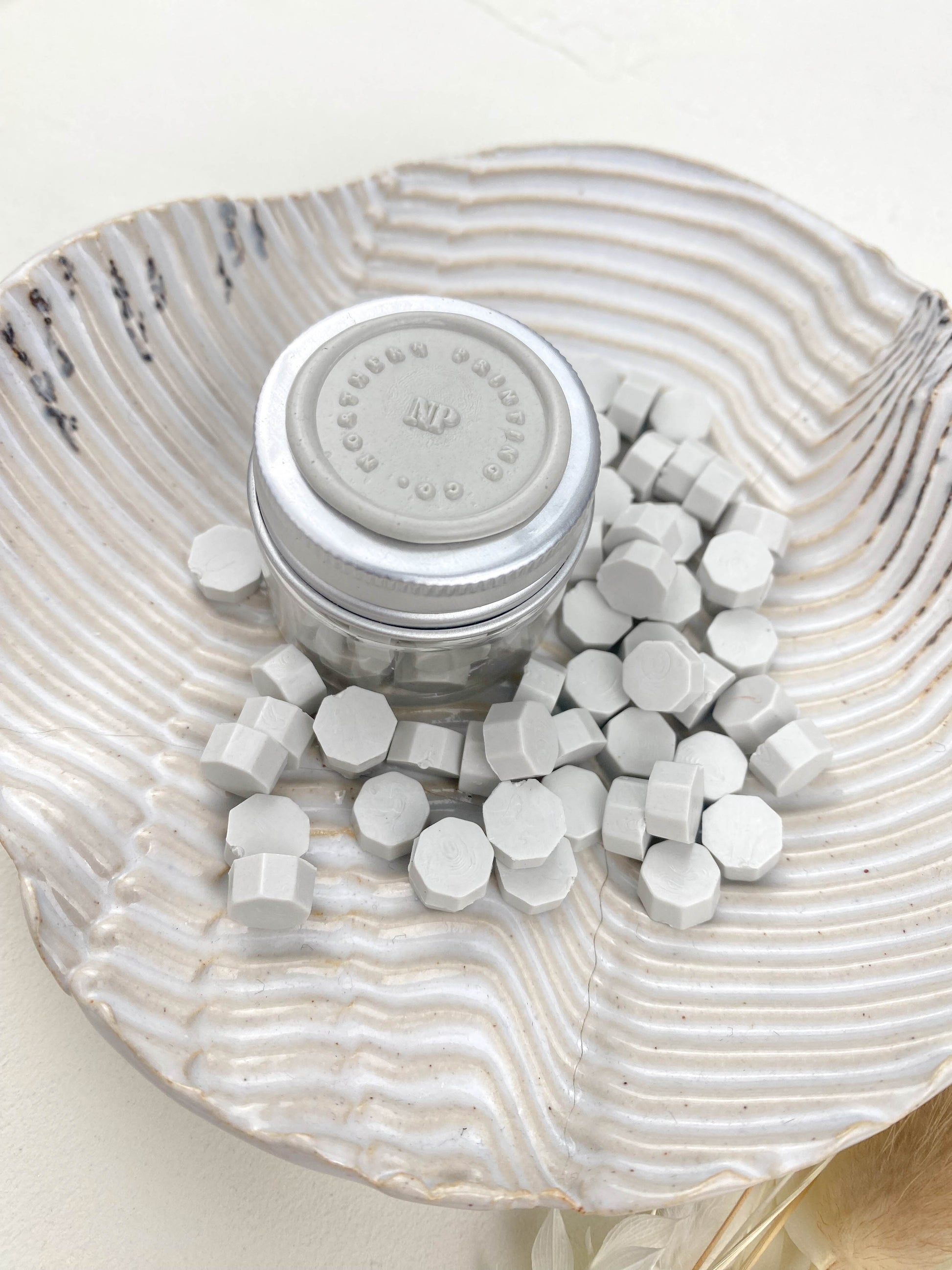 Grey Sealing Wax Beads - northernprintingco