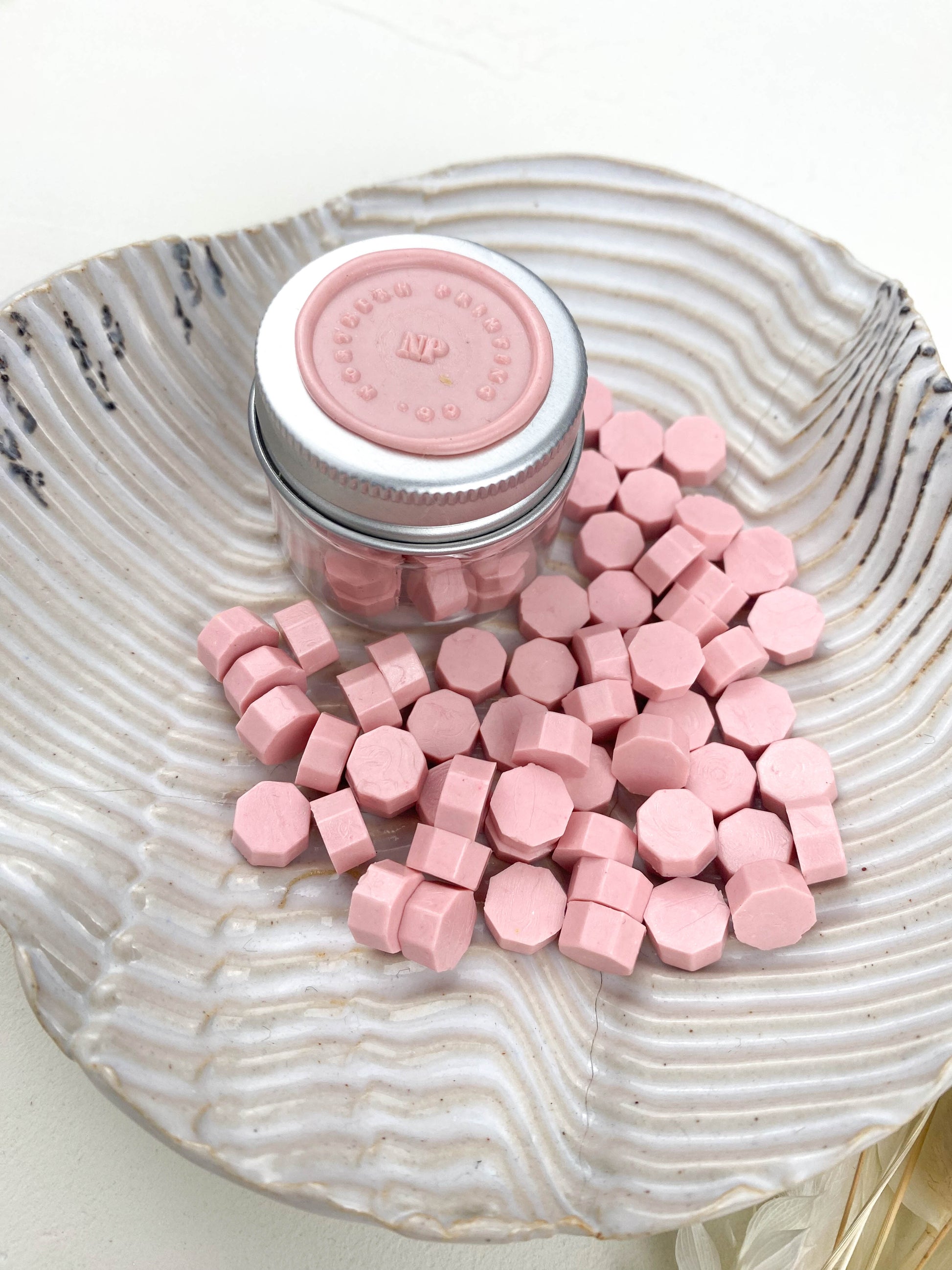Blush Pink Sealing Wax Beads - northernprintingco