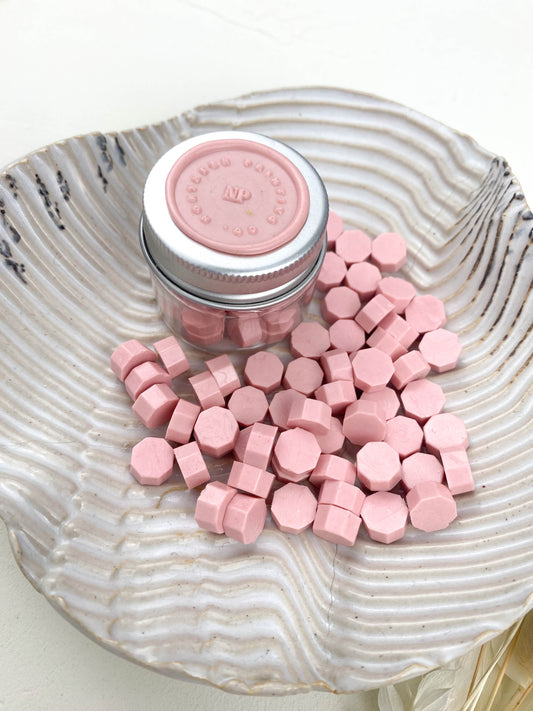 Blush Pink Sealing Wax Beads - northernprintingco