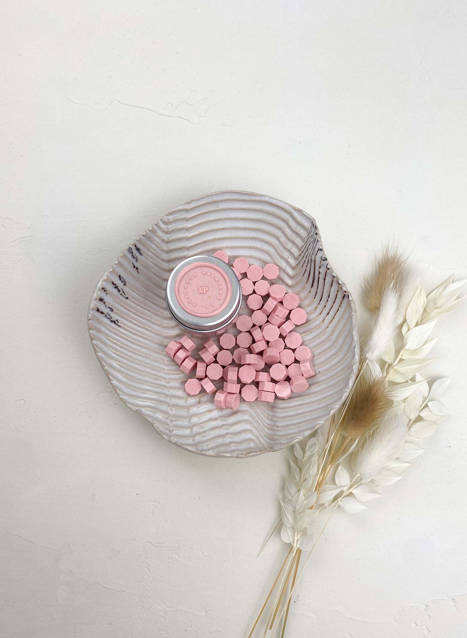Blush Pink Sealing Wax Beads - northernprintingco